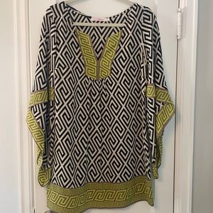 Alice + Trixie size M silk patterned dress